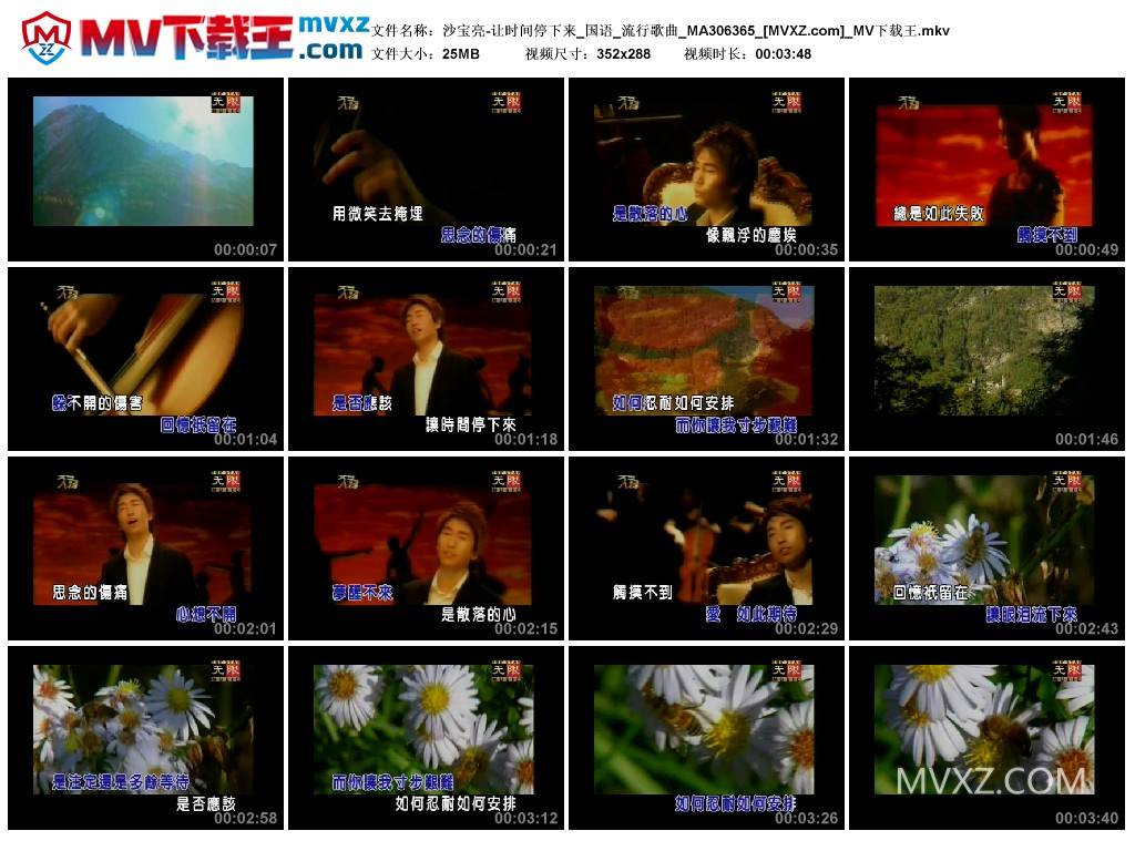 沙宝亮-让时间停下来_国语_流行歌曲_MA306365